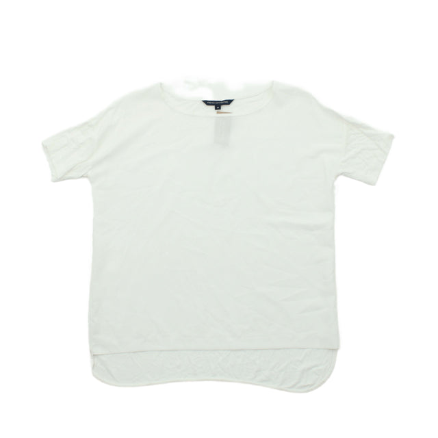 French Connection Women's Top M White 100% Other