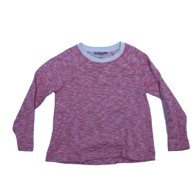 COS Women's Top XS Red 100% Cotton