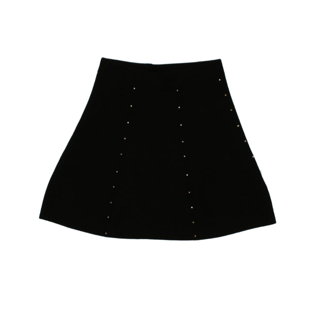 Zara Basic Women's Mini Skirt W 26 in Black 100% Viscose