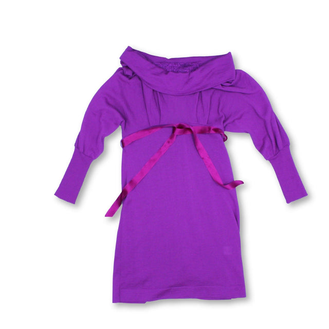 Maggio Women's Midi Dress XS Pink 100% Other