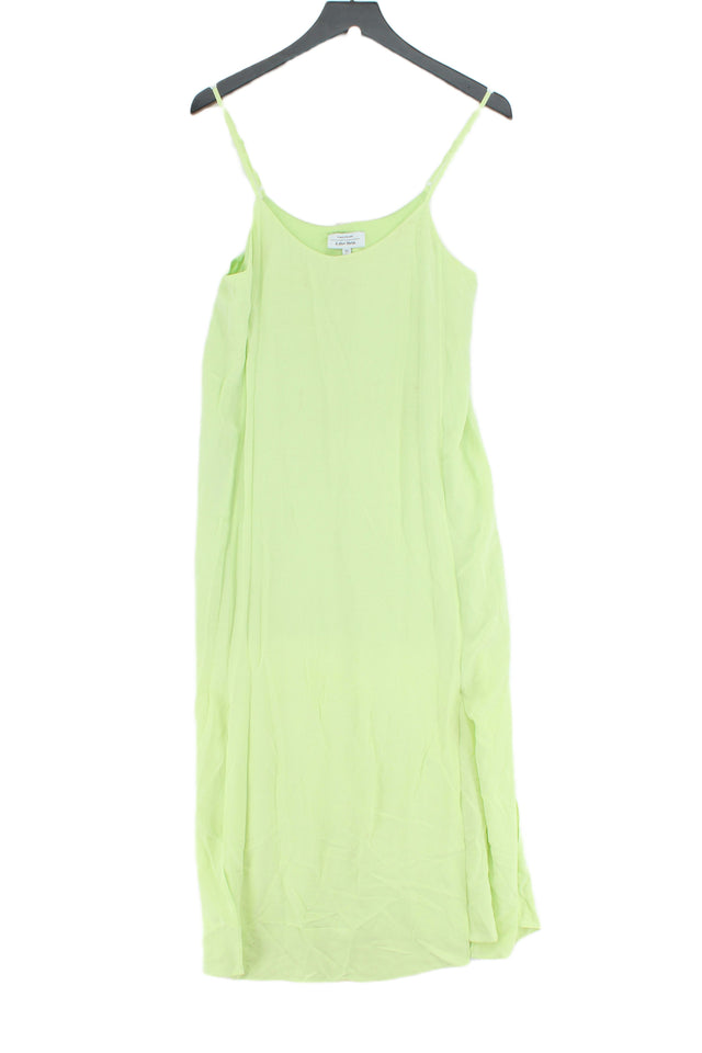 & Other Stories Women's Maxi Dress 10 Green, Blend - Polyester,Viscose