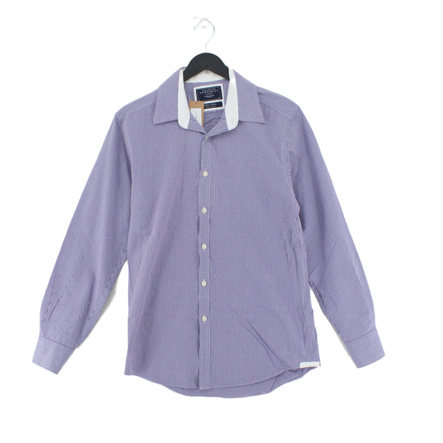 Charles Tyrwhitt Men's T-Shirt S Purple 100% Other