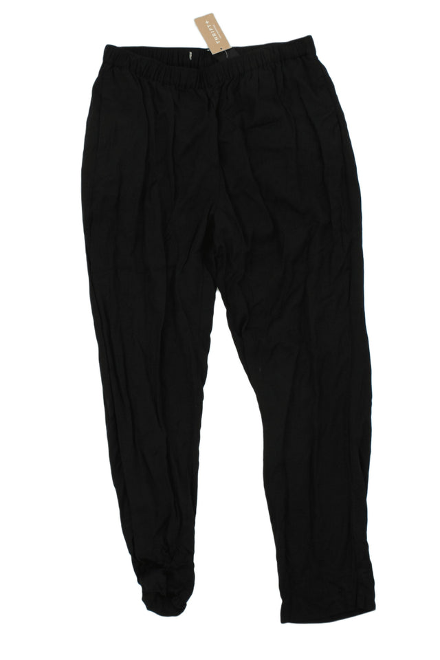& Other Stories Women's Trousers W 26 in Black 100% Other