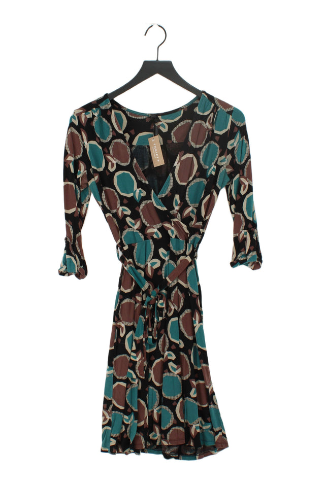 Next Women's Mini Dress UK 8 Brown 100% Viscose