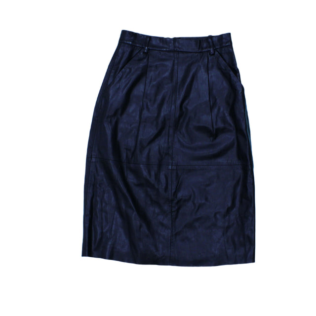 French Connection Women's Midi Skirt UK 6 Black 100% Polyester