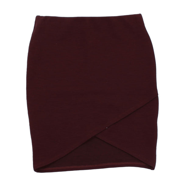 Collection Pimkie Women's Mini Skirt W 25 in Red 100% Other