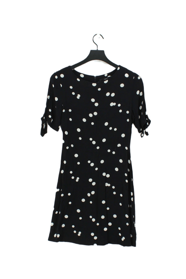Next Women's Mini Dress UK 8 Black 100% Other