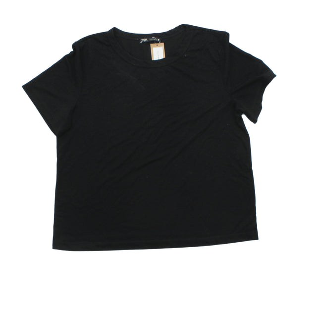 Zara Women's Top L Black 100% Other