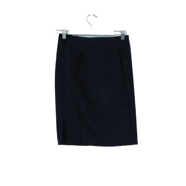 Elie Tahari Women's Mini Skirt UK 4 Blue 100% Other