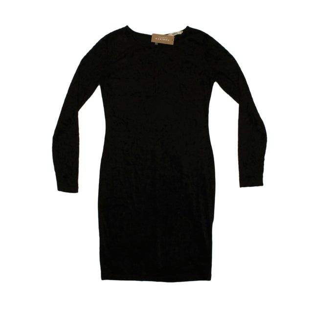 Oasis Women's Mini Dress XS Black 100% Viscose