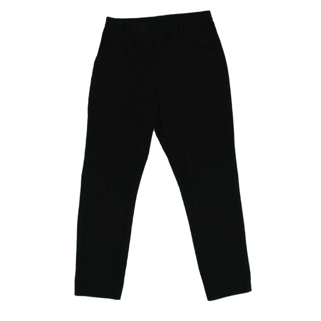 Uniqlo Women's Trousers W 26 in Black 100% Cotton