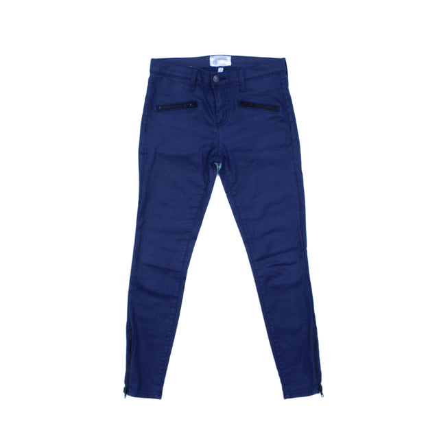 Current/Elliott Women's Trousers W 27 in Blue 100% Cotton
