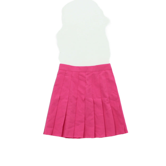 Nasty Gal Women's Mini Skirt UK 6 Pink Polyester with Elastane