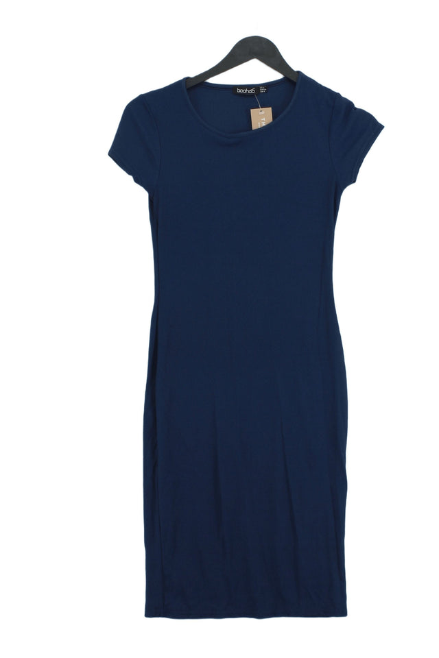 Boohoo Women's Mini Dress UK 6 Blue 100% Polyester