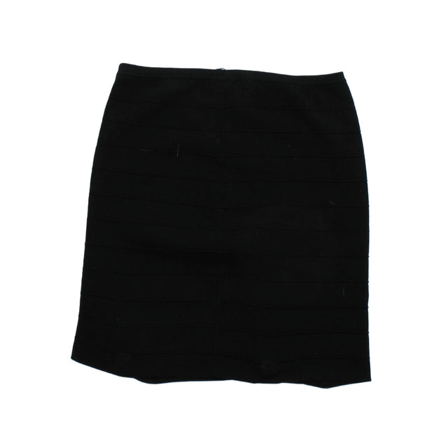 Limited Collection Women's Mini Skirt UK 8 Black Viscose with Elastane, Other