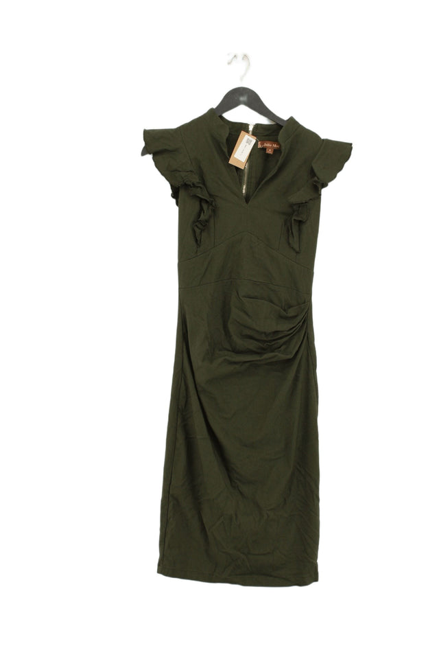 Jolie Moi Women's Maxi Dress UK 8 Green 100% Other