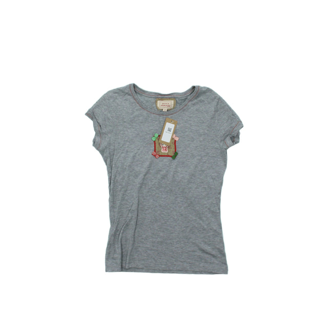 Avoca Women's Top XS Grey 100% Cotton