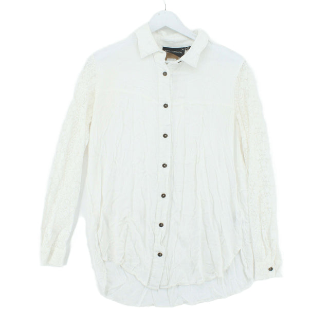MinkPink Women's T-Shirt XS White 100% Cotton