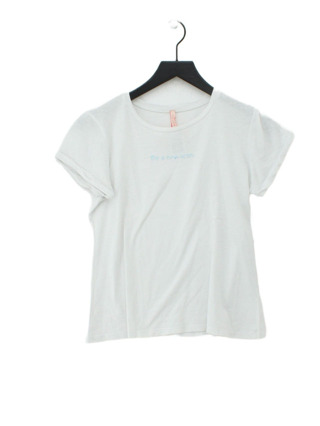 Imperial Women's Top XS White 100% Cotton