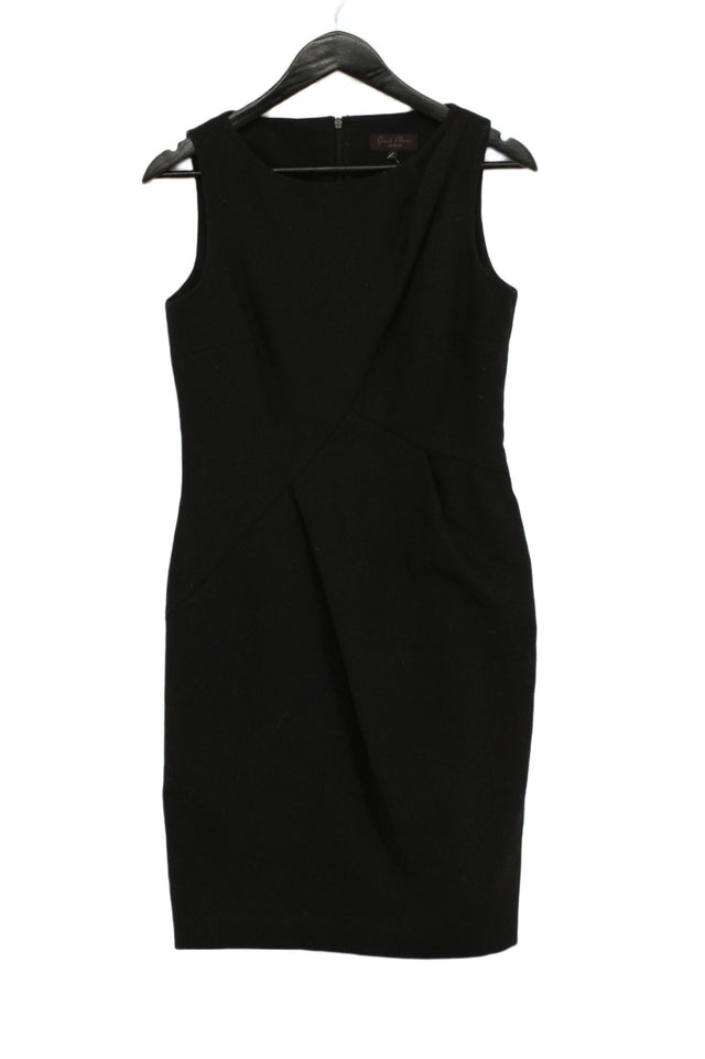 Great Plains Women's Midi Dress S Black Polyester with Other