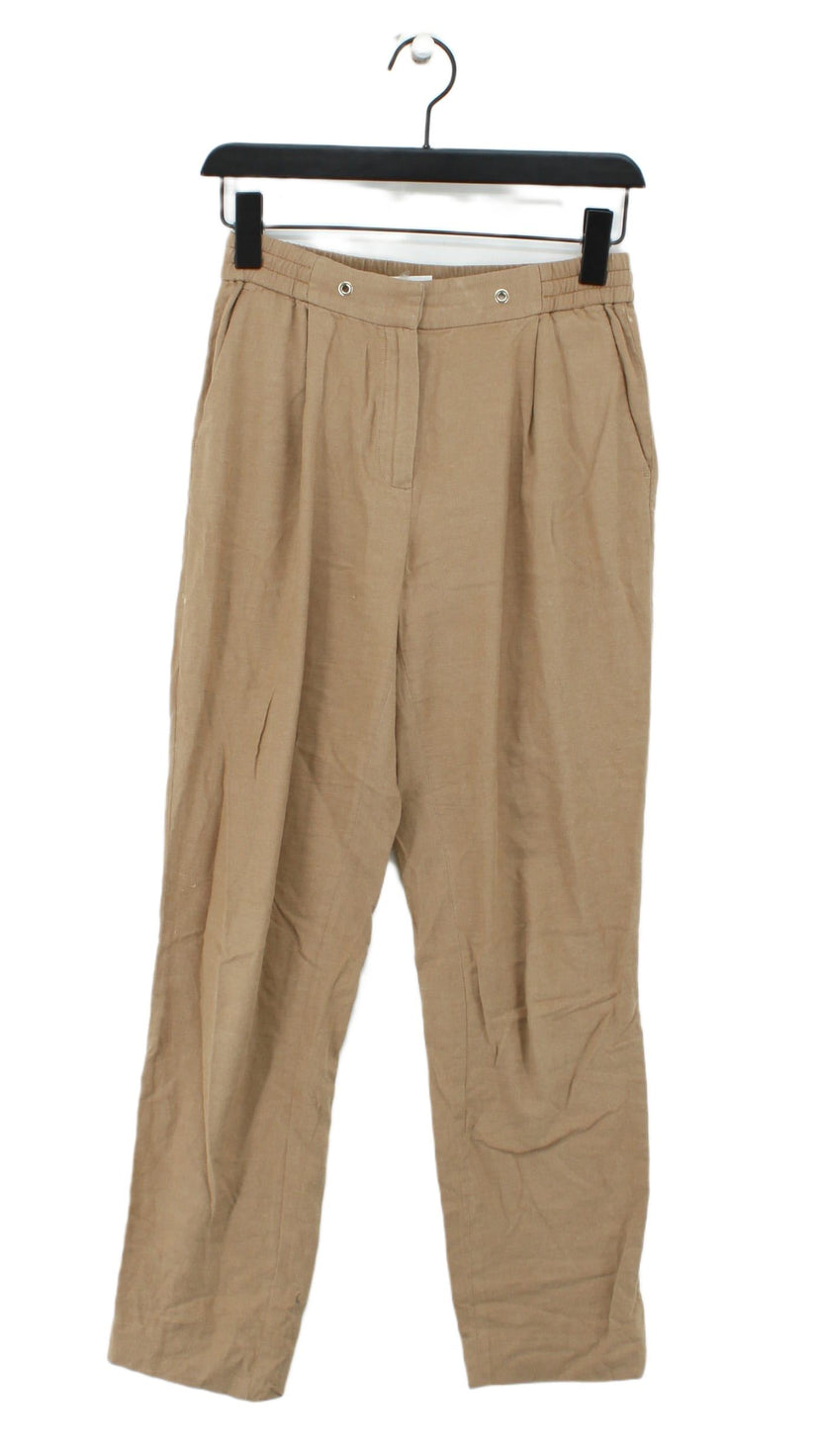 FLOWING PYJAMASTYLE TROUSERS  Yellow  ZARA India