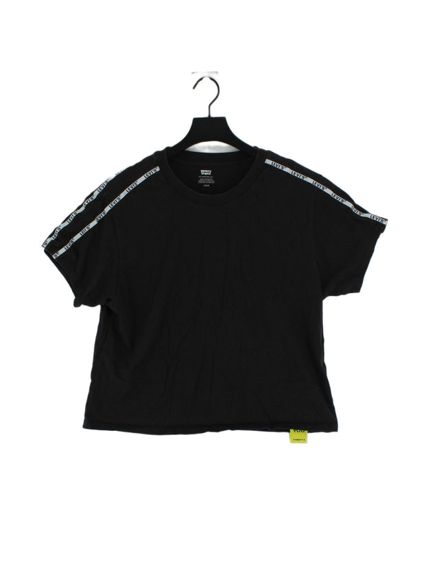Levi’s Men's T-Shirt M Black 100% Cotton