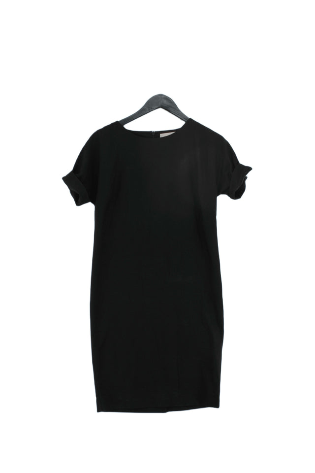 Atterley Women's Midi Dress UK 8 Black Polyester with Viscose, Other