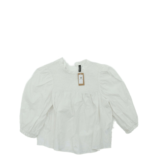 Divided (H&M) Women's Blouse S White 100% Other