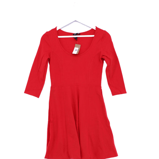 H&M Women's Mini Dress S Red 100% Other