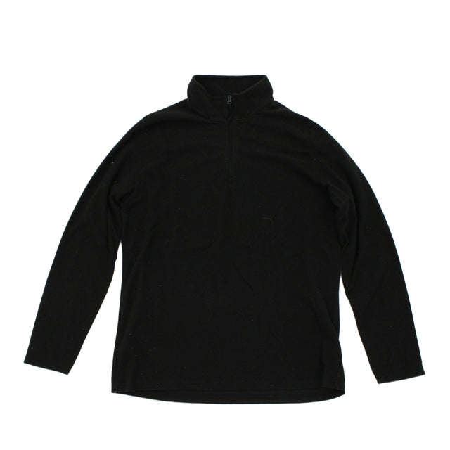 Mountain Warehouse Women's Jumper L Black 100% Cotton