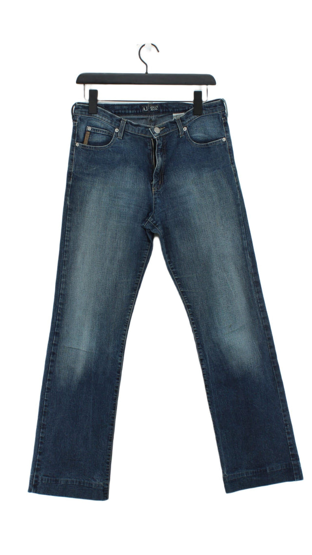 Armani Jeans Women's Jeans UK 2 Black 100% Cotton