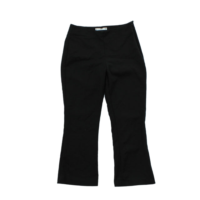 MNG Women's Trousers UK 6 Black 100% Other