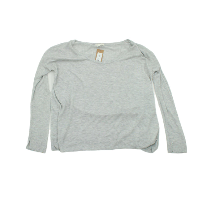 H&M Women's Jumper XS Grey Viscose with Acrylic