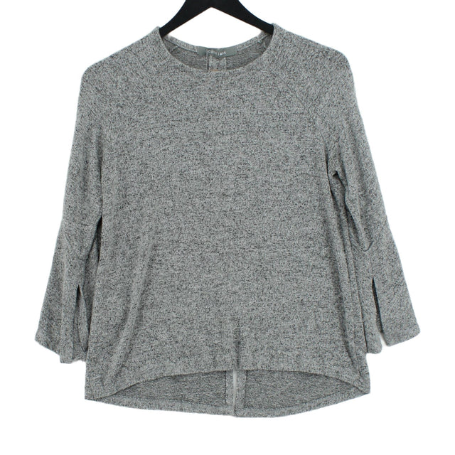Coin 1804 Women's Top S Grey Polyester with Rayon, Spandex