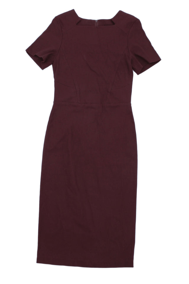 Dorothy Perkins Women's Maxi Dress UK 6 Purple Viscose with Elastane, Nylon