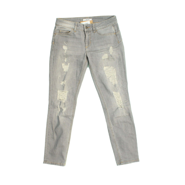 Liu Jo Women's Jeans W 28 in; L 27 in Grey 100% Cotton