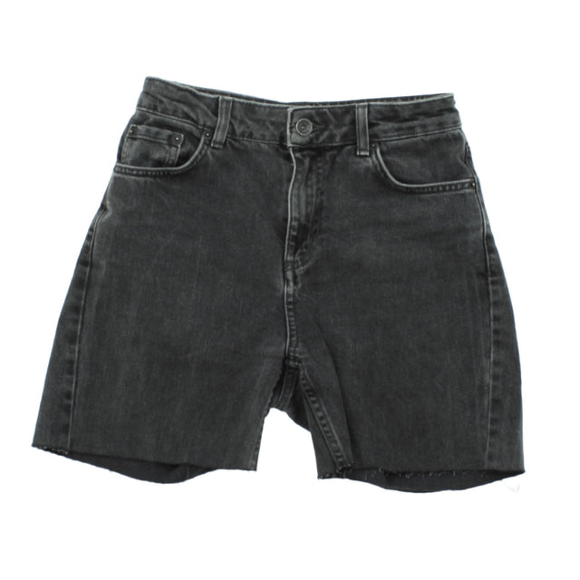 Topshop Men's Shorts W 26 in Grey 100% Cotton