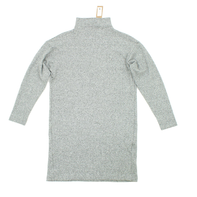 Uniqlo Women's Midi Dress XS Grey 100% Acrylic