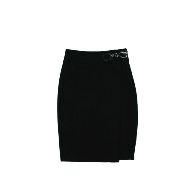 Precis Petite Women's Midi Skirt UK 6 Black 100% Viscose