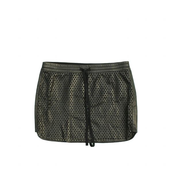 Bailey 44 Women's Mini Skirt XS Black Polyester with Other