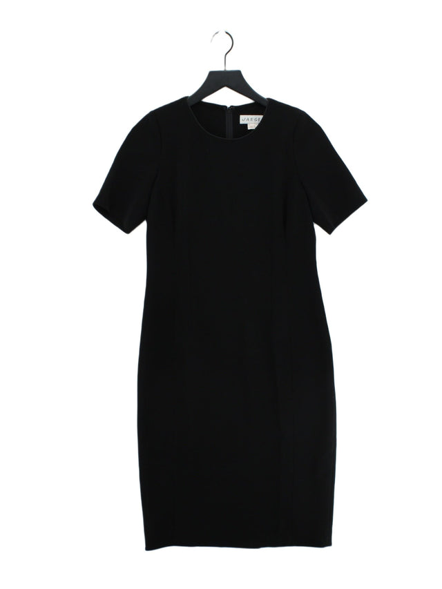 Jaeger Women's Maxi Dress UK 10 Black 100% Other