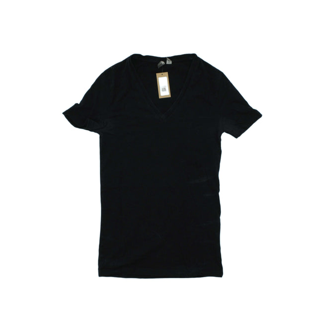 Asos Men's T-Shirt XS Black 100% Other