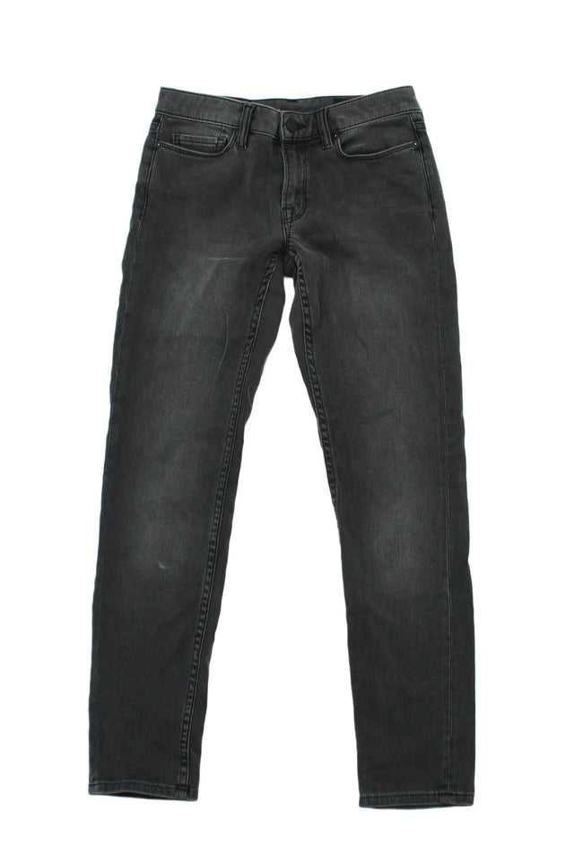 AllSaints Women's Jeans W 24 in Grey 100% Cotton