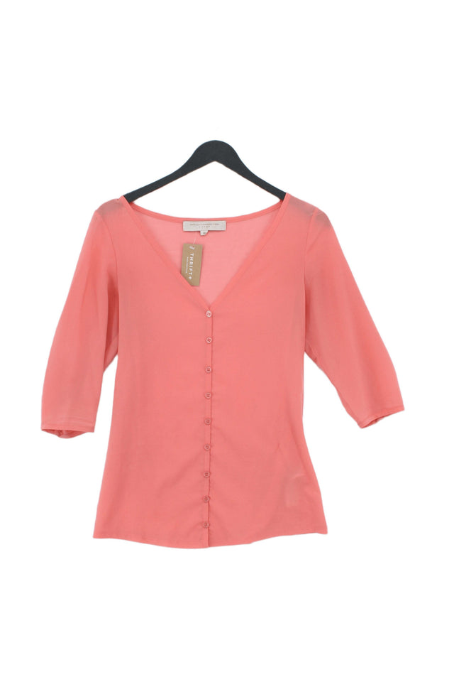 French Connection Women's Top XS Pink 100% Other