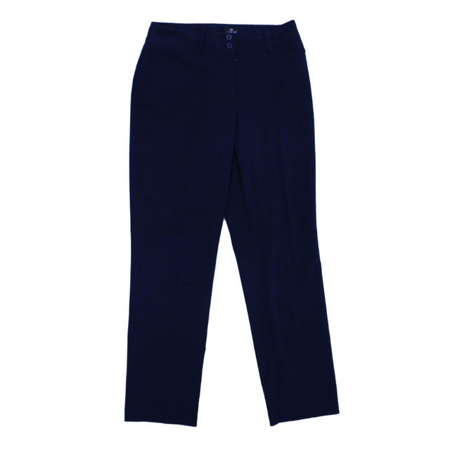 Barbara Lebek Women's Trousers W 31 in Blue 100% Other