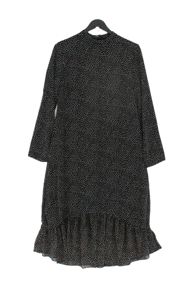 Glamorous Women's Midi Dress UK 10 Black 100% Polyester