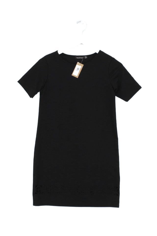 Boohoo Women's Mini Dress UK 8 Black 100% Other