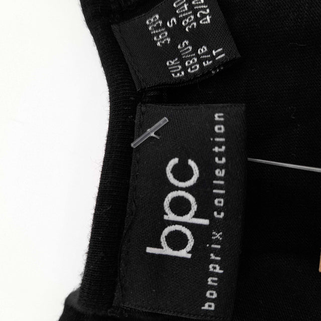 Bpc Bonprix Collection Women's Top S Black 100% Cotton