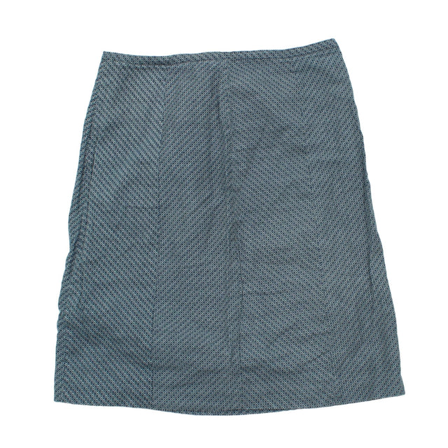 Ben Sherman Women's Mini Skirt S Blue 100% Cotton