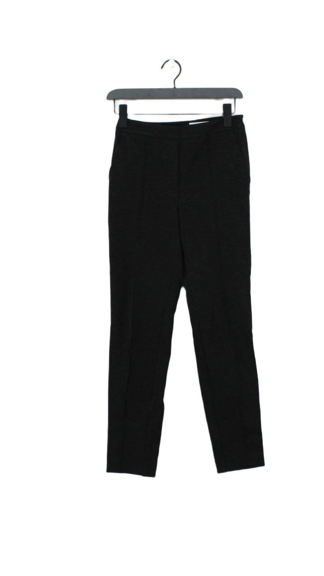 Jigsaw Women's Suit Trousers UK 6 Black Viscose with Elastane, Polyamide